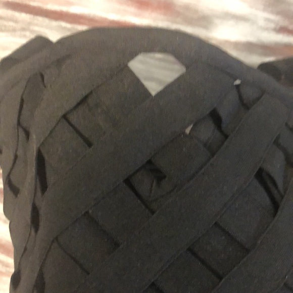 Gold label wow couture black crop top - Picture 5 of 10